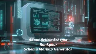 About Article Schema - Rankgear - Schema Markup Generator