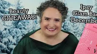 Beauty GIVEAWAY, Ipsy Glam Bag December 🎄 2022 | BeautyAmaB