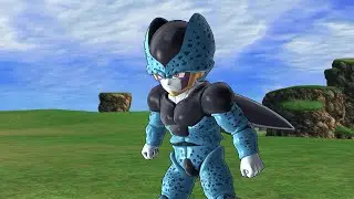DBZ Raging Blast 2 Lets Play (Cell Jr) The Buggy Creature!