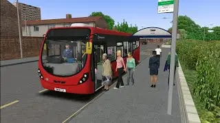 OMSI 2, Bowedahmn V5, Route 607: Garston Manor - Winterbourne School (School Bus)