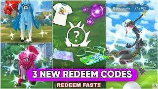 3 New REDEEM CODES For Pok&eacute;mon Go Trainers | Get exciting Rewards for Free | How To Claim 