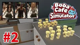 Boba Cafe Simulator Demo #2 【Game sound only】