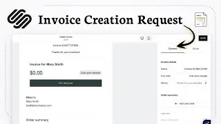 Как создать счет на Squarespace (Управление доходами)