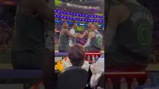 Anthony Edwards trash talking Lakers fan &ldquo;He got 200 million.&rdquo;&ldquo;My D bigger than yours.&rdquo;