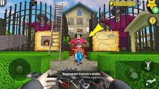 Scary Teacher 3D - троллинг мисс Т, множество лестниц и ловушек (мод-меню), часть 5471 #scaryteac...