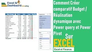 Maitriser Power pivot, Power query et le langage Dax mon suivre le budget des dépenses sur Excel