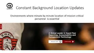 GuardTrax Background Location Updates