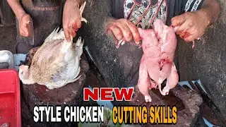 How To Cut Up A Whole Chicken || Fast Chicken Cutting || Cutting Chicken || Daily Chicken Fish 