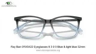 Ray Ban 0RX5422 Eyeglasses 8 3 0 9 Blue & light blue 52mm