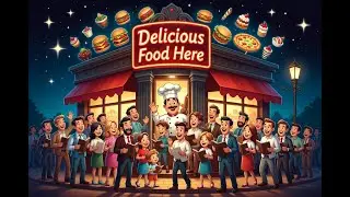 Welcome to the Cartoon Restaurant! Funny Food & Big Laughs! 😍🎉#cartoonvideo #kidsanimation