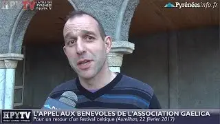 HPyTv Tarbes | Martial Villar Pour un festival celtique &agrave; Aureilhan (22 f&eacute;vrier 2017)