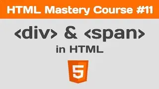 HTMLTutorial: div and span tag in html explained with example ✏