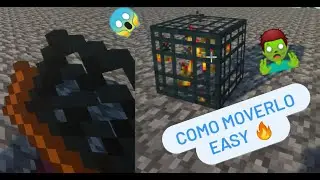 Como MOVER un GENERADOR DE MOBS MUY FÁCIL en MINECRAFT con MOD Chest Transporter 1.12.2