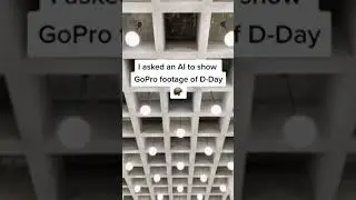 I asked ai to show go-pro footage of D-day by @ai.picasso