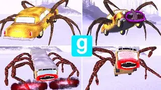 Evolution Of Monster: Bus Eater, Car Eater Vs New Cursed Thomas Family AND Friends in Garry's Mod!?
