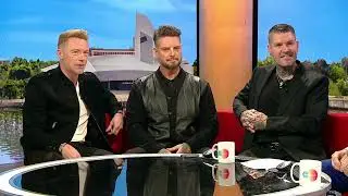 Boyzone on BBC Breakfast announcing their One for the Road Concert