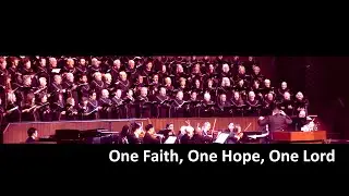 One Faith, One Hope, One Lord - Grace Community Church
