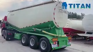 25CBM-50CBM Cement Tanker Trailer for Sale In Ghana | How Much Does a Bulker Cement Tanker Hold?