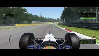 1996 Williams Monza hot lap fumbled