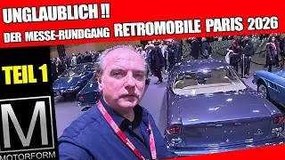PREVIEW ! Retromobile Paris 2026 - Messe-Rundgang mit unglaublichen Autos