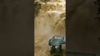 is this fake? full video uploaded on my channel | ripple waterfalls | monsoon | travelbee nivedya