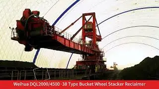 Weihua bucket wheel stacker reclaimers