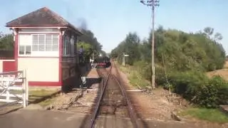 KESR Cab Ride Bodiam to Tenterden (Kent and East Sussex Railway)