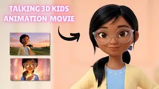 My Full 3D Animation Workflow Using Domo AI, ChatGPT & Google Gemini | Kids Animation Story Making