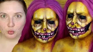 COLORFUL CREEPY CLOWN | HALLOWEEN MAKEUP TUTORIAL