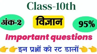 class 10 science important question 2021 MP Board|mp board class 10 science important questions 2021