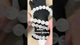 White Phantom Quartz #crystals #clarity