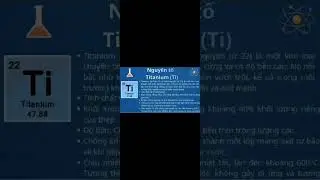 t&igrave;m hiểu về hai nguy&ecirc;n tố scandium v&agrave; titanium