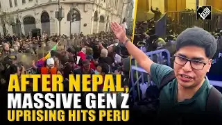 After Nepal, Peru’s Gen Z protests Boluarte govt over pension reforms; clashes with police erupt