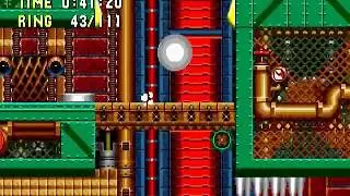 Sonic the Hedgehog 2 Delta Metropolis Zone Act 1 (Knuckles & Tails)