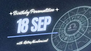 18 September Zodiac Horoscope: Birthday Personality & Traits Revealed