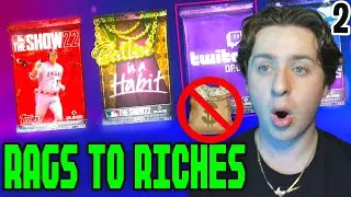 RAGS TO RICHES #2 | FIRST MLB The Show 22 PACK OPENING!
