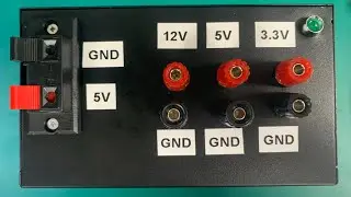 ATX PSU Custom Bench Power Supply with a Thermaltake 600W ToughPower GX1