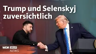 Friedensplan f&uuml;r die Ukraine: Wie es nach dem Treffen von Trump & Selenskyj weitergeht | WDR aktuell