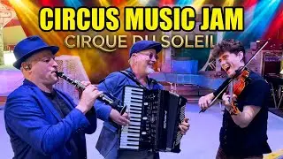 Live Cirque Band Performance | Accordion, Clarinet & Violin with Conrad Askland