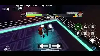 Play boxing league with my Sister (win?)