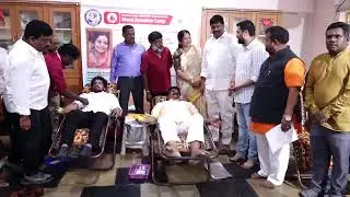 LIVE: Blood Donation Camp Inauguration at Tarnaka
