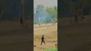 TLP Firing On Police
