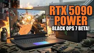 Alienware 18 Area-51, Razer Core X V2 Thunderbolt 5, RTX 5090! Call of Duty Black Ops 7 Gameplay!