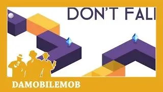 Don't Fall by Ketchapp and Eye Box Games (iOS Gameplay Review)