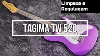 Limpeza e Regulagem de Guitarra [Tagima TW 520]