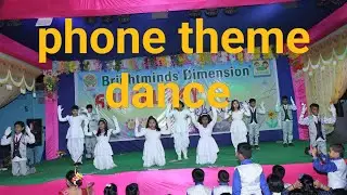 Mobile Theme dance competition bright mind school annual function calibration class 3#music #viral