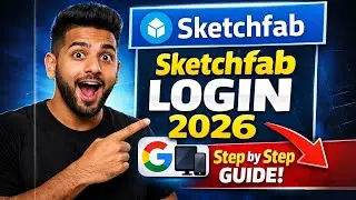Sketchfab Account Login Problem Fix 2026 | New Update | Hindi | #sketchfeb