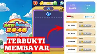 Merge Madness 2048 - Aplikasi Game Penghasil Uang 2025 Terbukti Membayar Saldo Dana