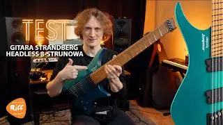 Testujemy 8-strunową gitarę STRANDBERG! | 🎵 Recenzja
