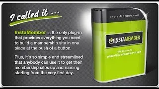 Instamember The Ultimate Wordpress Membership Plugin